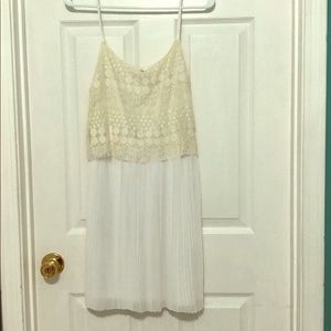 Like new white Charlotte rouse dress